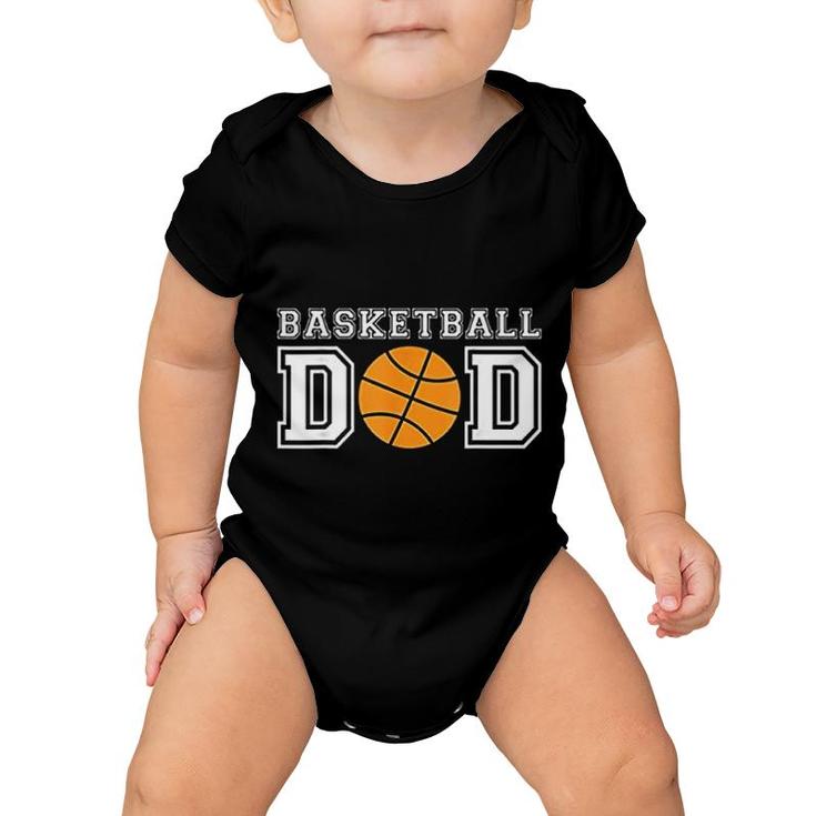 Basketball Dad Basketball Gift Baby Onesie