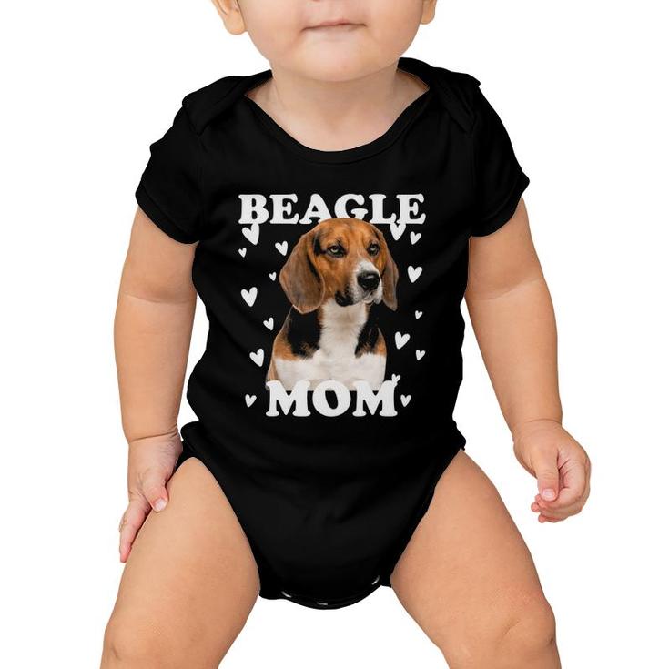 Beagle Mom Mummy Mama Mum Mommy Mother's Day Mother Baby Onesie