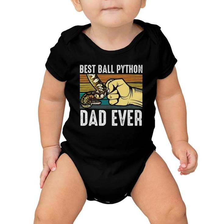 Best Dad Ball Python Owner Gift Snake Lover Baby Onesie