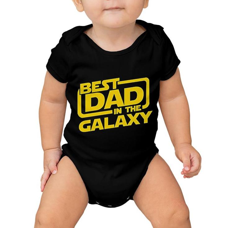 Best Dad In The Galaxy Baby Onesie