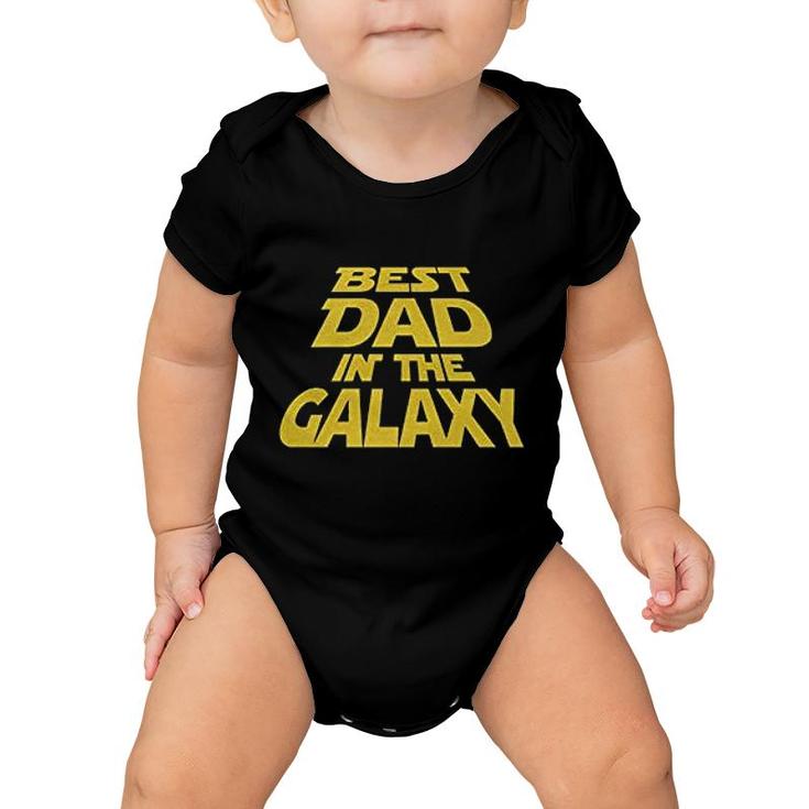 Best Dad In The Galaxy Baby Onesie