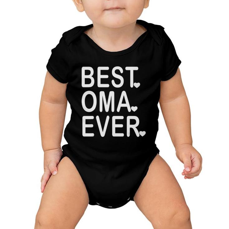 Best Oma Ever Mother's Day Mom Grandma Women Gift Baby Onesie