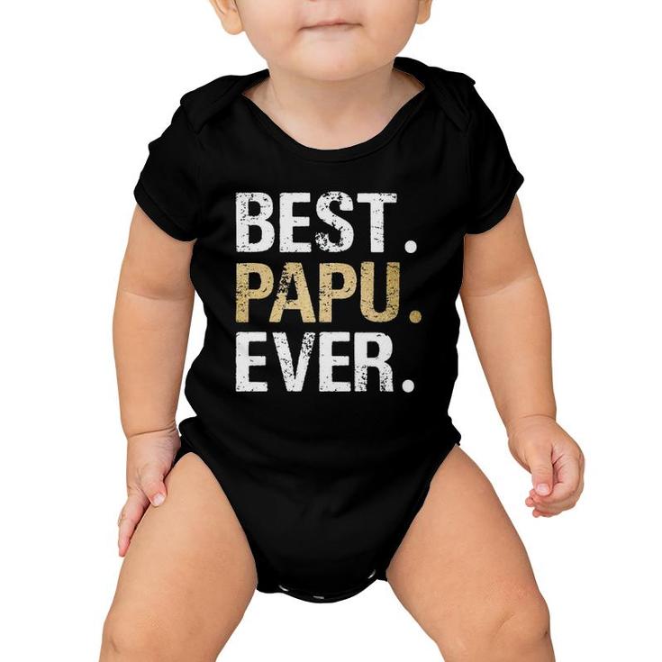 Best Papu Gift For Grandfather From Granddaughter Grandson Baby Onesie