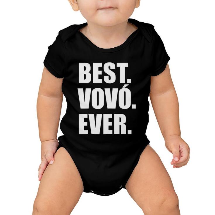 Best Vovo Ever Portuguese Grandmother Baby Onesie