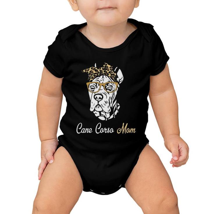 Birthday And Mother's Day Gift-Cane Corso Mom Baby Onesie