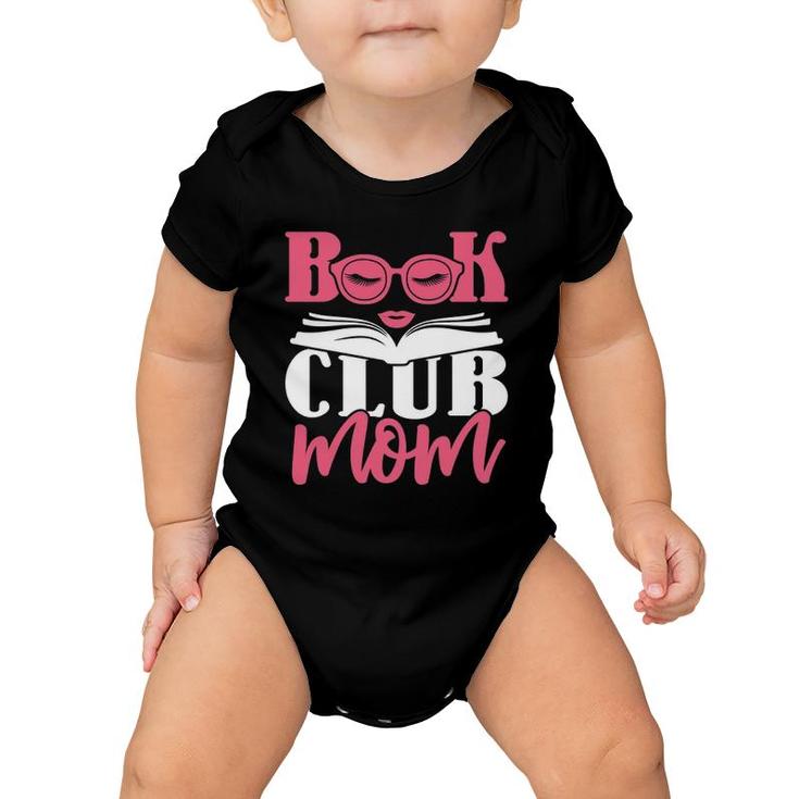 Book Club Mom Women Literary Books Reading Gift Mother's Day  Baby Onesie
