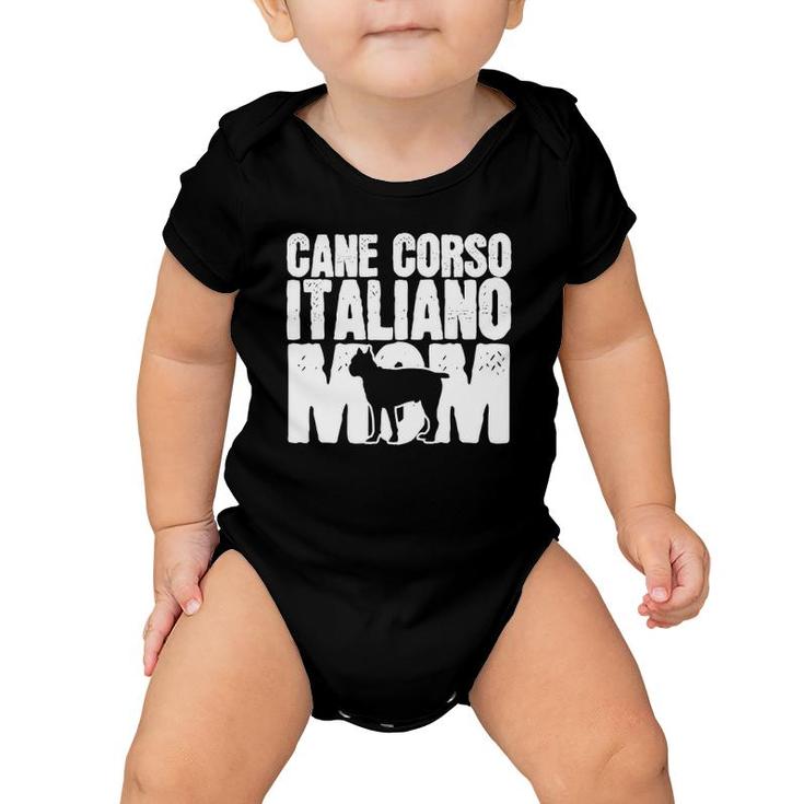 Cane Corso Dog Mom Mama Mother's Day Gift Baby Onesie