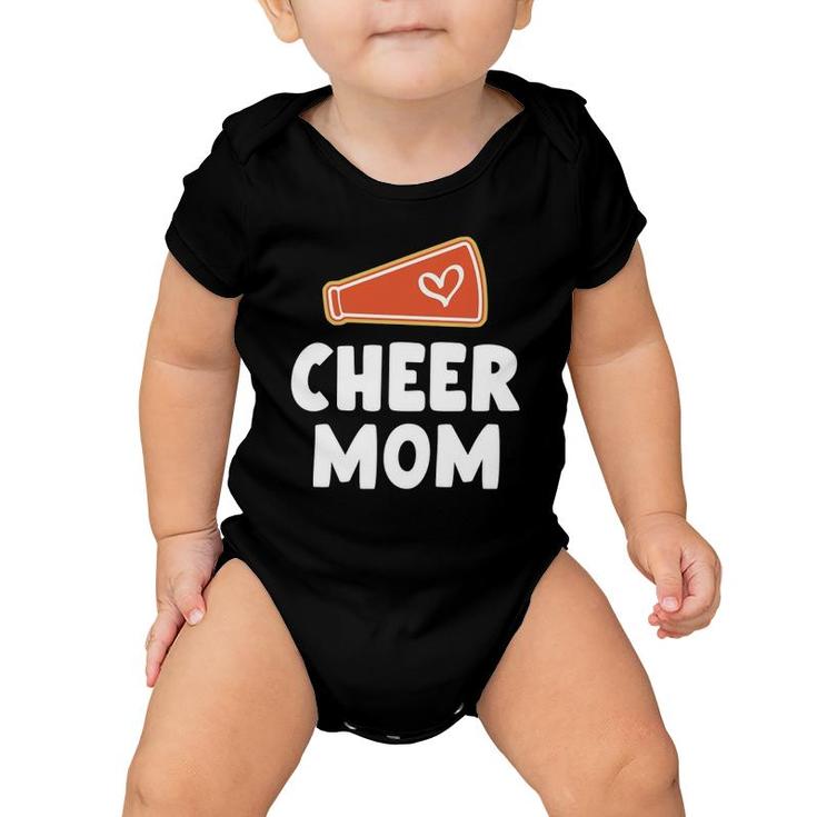 Cheer Mom S For Women Cheerleader Mom Gifts Mother Baby Onesie