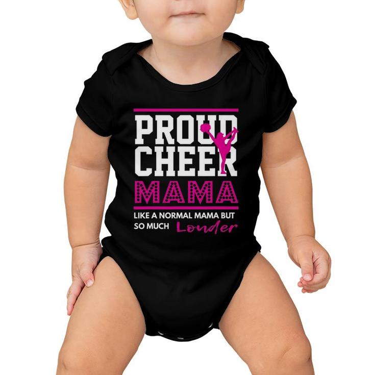 Cheerleading - Proud Cheer Mama Gift Baby Onesie