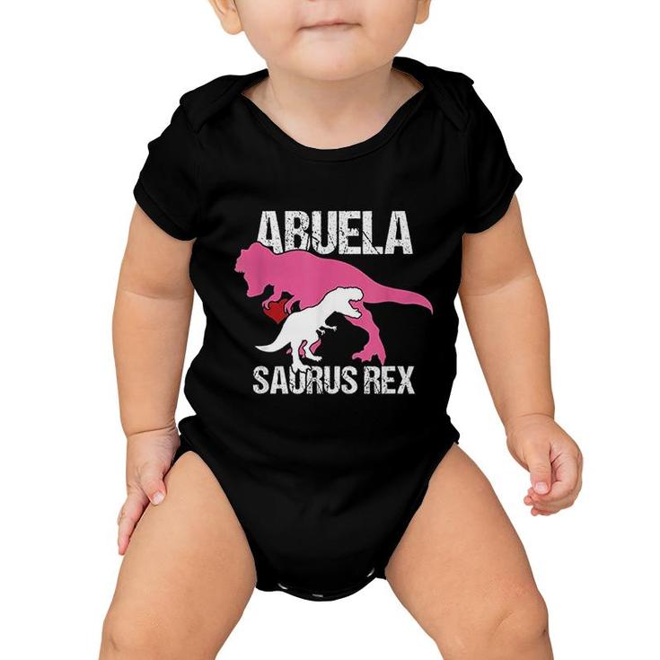 Cool Abuelita Abuela Saurus Rex Tyrannosaurus Rex Grandma Baby Onesie