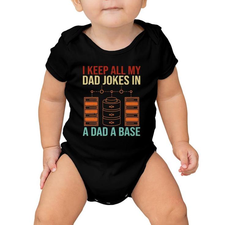 Dad Father's Day Programmers Programming Coding Gift Apparel Baby Onesie