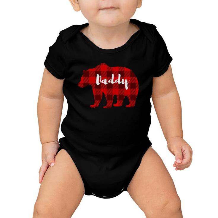 Daddy Bear Clothing Mens Gift Father Parents Family Matching Baby Onesie