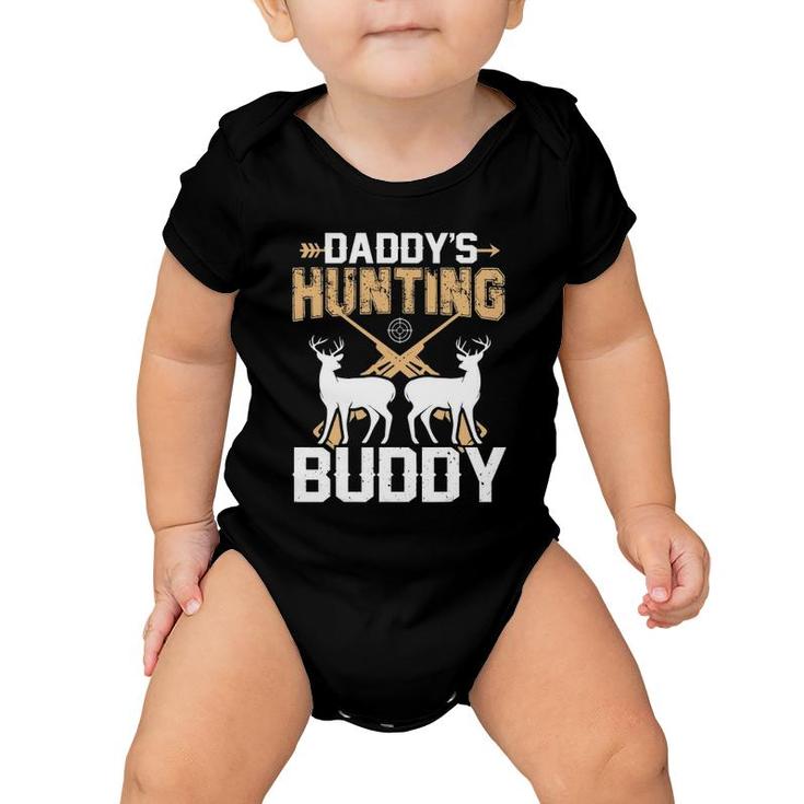 Deer Hunting Daddy's Hunting Buddy Baby Onesie