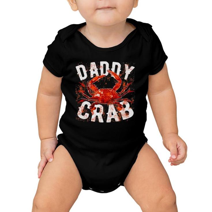 Father's Day Funny Gift - Daddy Crab Baby Onesie