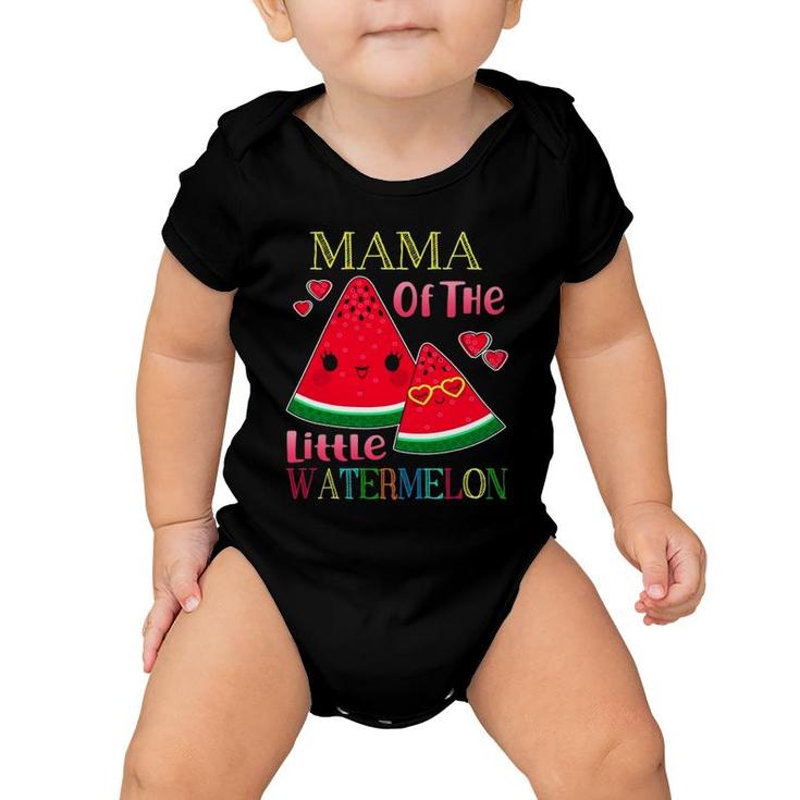 Funny Matching Family  Mama Watermelon Baby Onesie