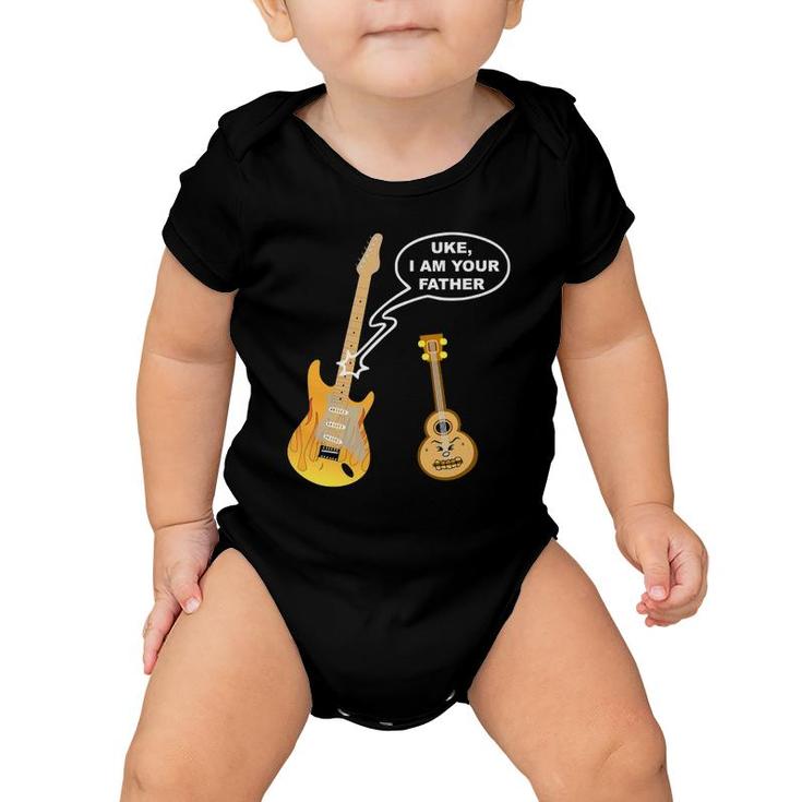 Funny Ukulele Guitar Uke I Am Your Father Baby Onesie