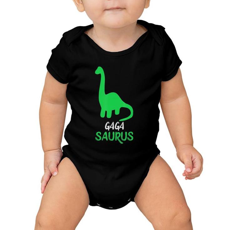 Gaga-Saurus Funny Dinosaur Gagasaurus Gift Mother's Day Baby Onesie