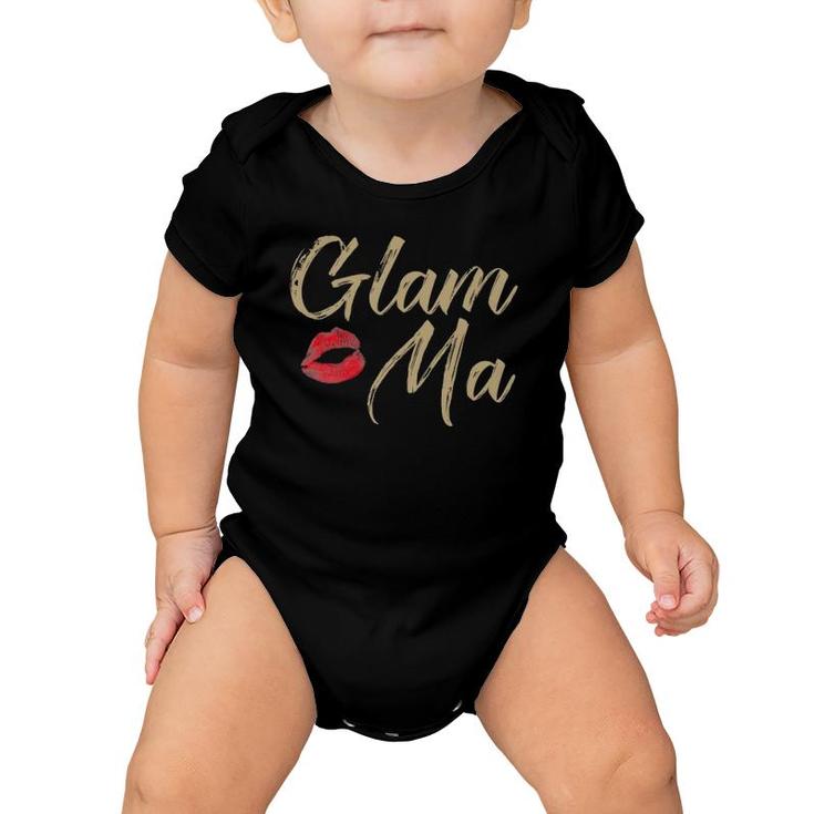 Glam Ma Gift For Glamorous Grandma, Grandmothers Baby Onesie