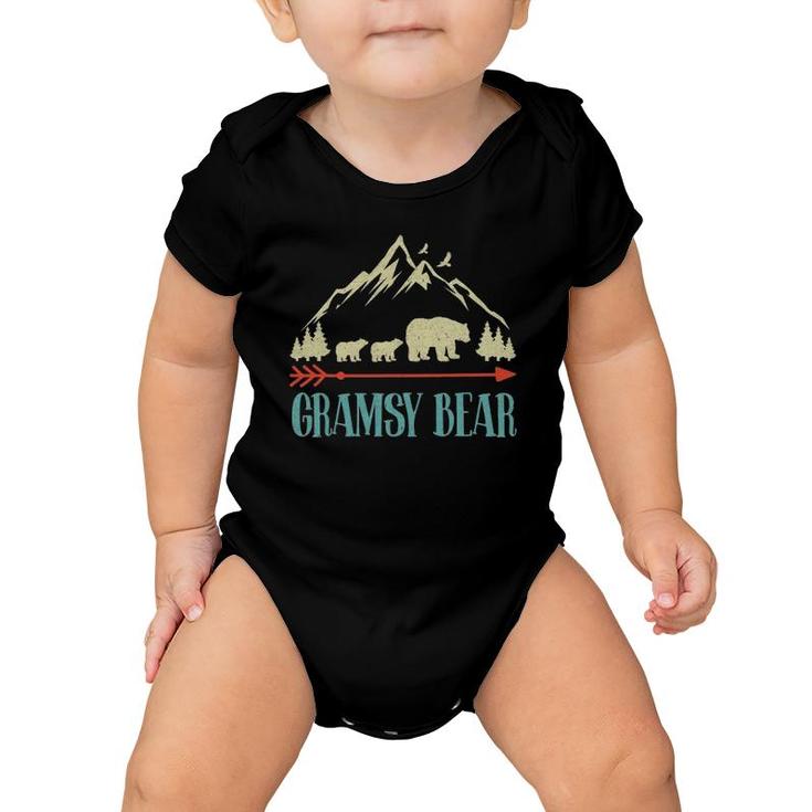 Gramsy Bear-Vintage Father's Day Mother's Day Baby Onesie