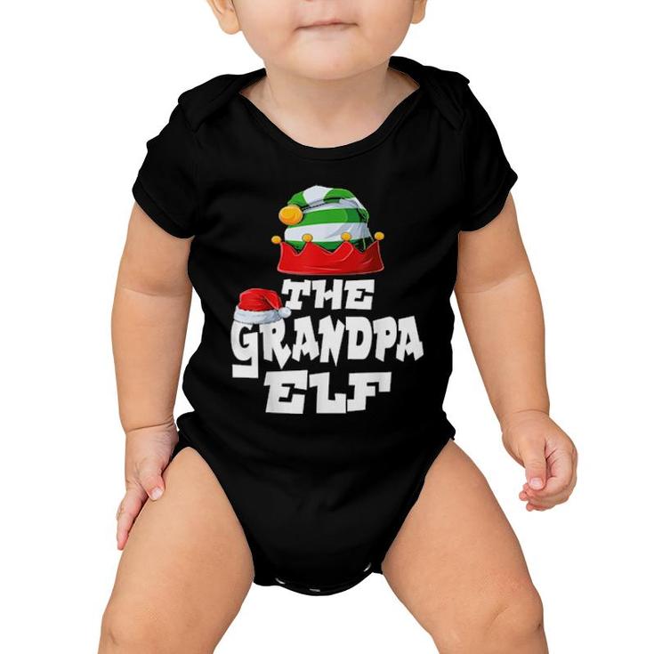 Grandpa Elf Family Matching Christmas Group Pajama Pj  Baby Onesie