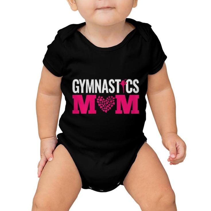 Gymnastics Mom Gymnast  Baby Onesie