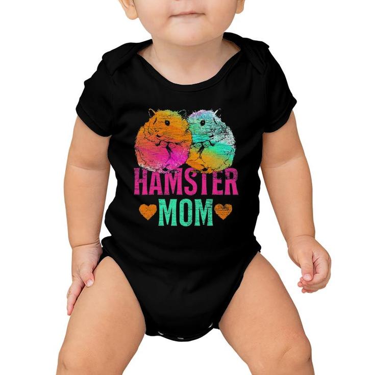 Hamster Mom Happy Mother's Day Baby Onesie