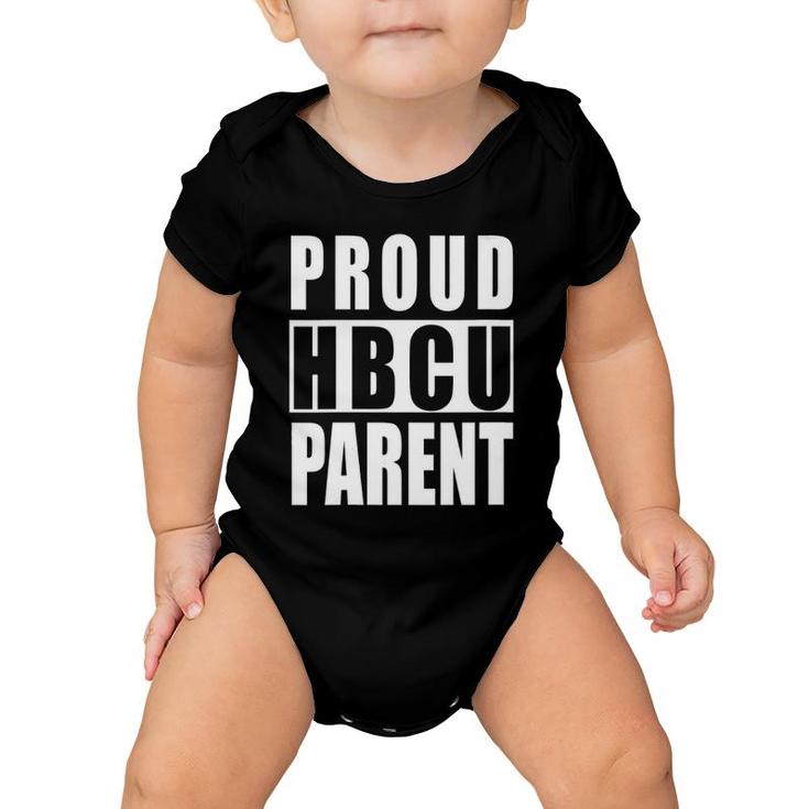 Hbcu Parent Proud Mother Father Grandparent Godparent Grad Baby Onesie