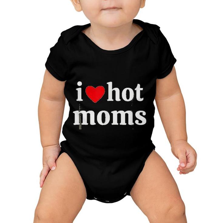 I Love Moms Trend Baby Onesie