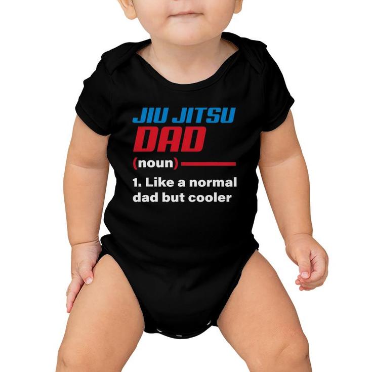 Jiu Jitsu Dad Definition Father's Day Gift Idea Baby Onesie