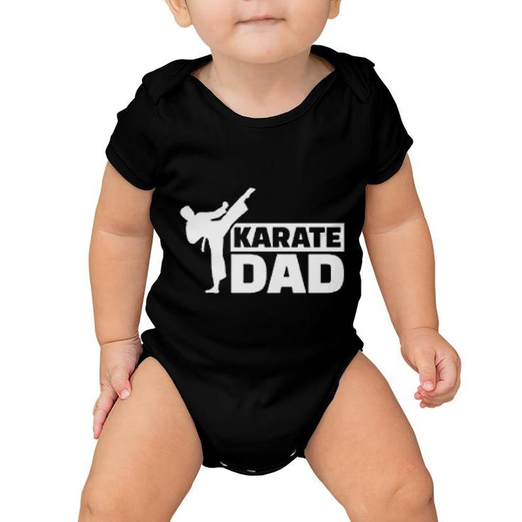 Karate Dad Karateka Baby Onesie