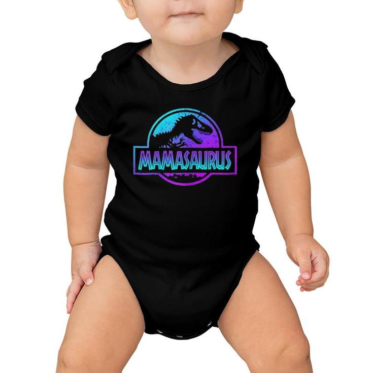 Mamasaurus Dinosaurrex Mother Day For Mom Gift Baby Onesie