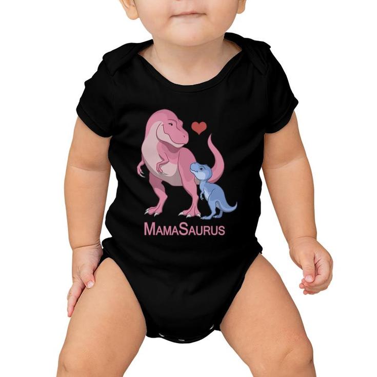 Mamasaurus Mother & Baby Boyrex Dinosaurs Baby Onesie