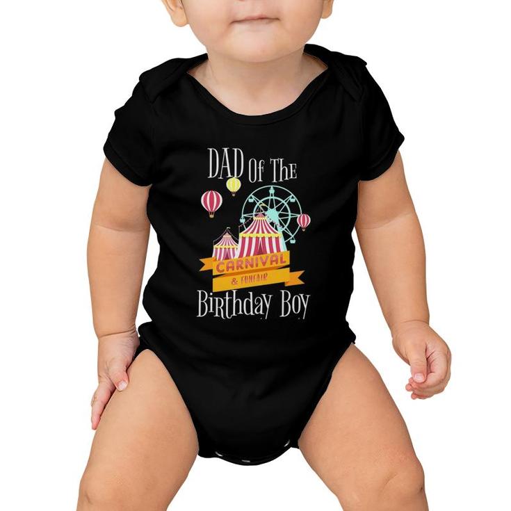 Men Carnival Dad Of The Birthday Boy Party Fair Outfit Baby Onesie