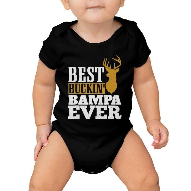 Mens Best Buckin Bampa Ever For Father Grandpa Baby Onesie