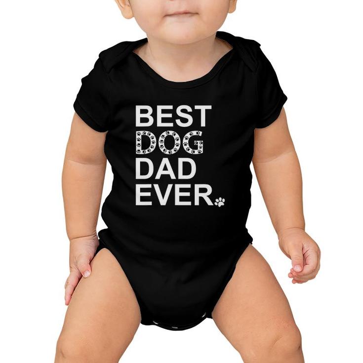 Mens Best Dog Dad Ever T,Father Dog S For Men,Dogfather Baby Onesie