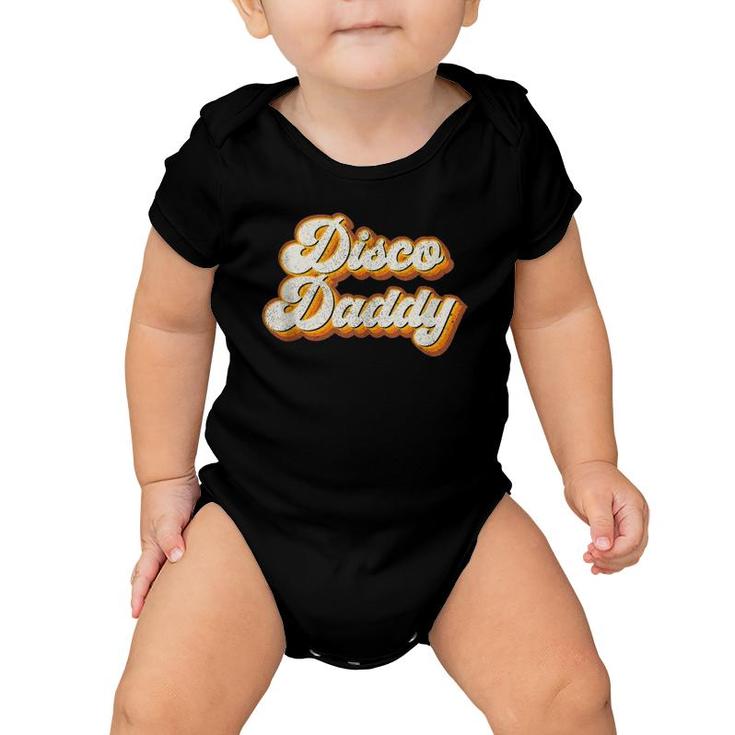 Mens Disco Daddy Retro Matching 60'S 70S Party Costume Dad Gift Baby Onesie