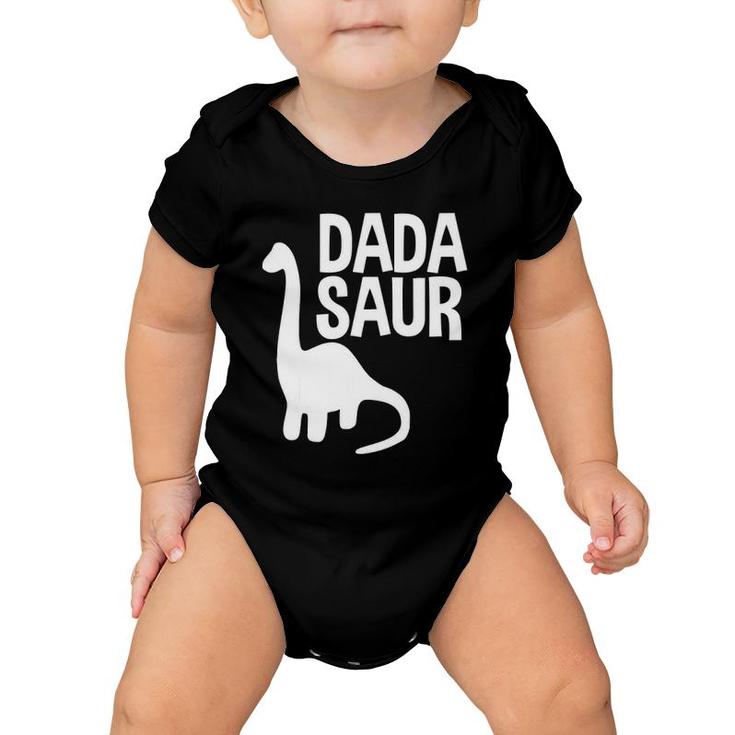 Mens Funny Dadasaur For Dada Perfect Fathers Day Gift Baby Onesie