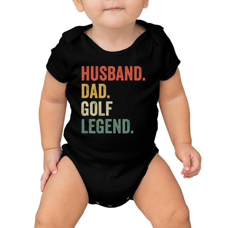 Mens Funny Golfer Husband Dad Golf Legend Golfing Father Baby Onesie