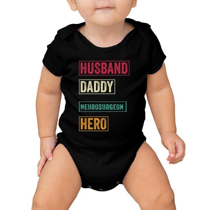 Mens Funny Neurosurgeon Dad Gift - Funny Father's Day Gifts Baby Onesie