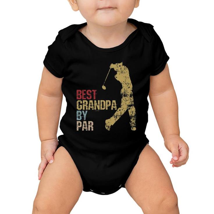 Mens Golfing Father's Day Golf Grand Daddy Golfer Baby Onesie