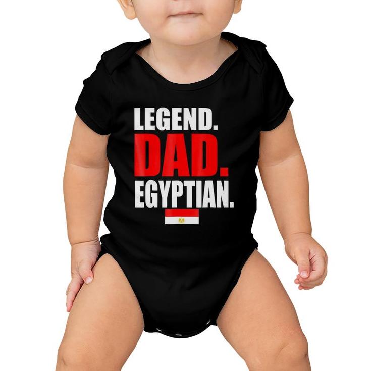 Mens Storecastle Legend Dad Egyptian Egypt Flag Gifsthirt Baby Onesie