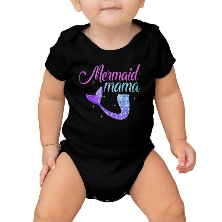 Mermaid Mama Mer Mom Mermom Bridesmaid Party Gift For Mother Baby Onesie