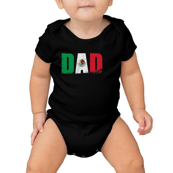 Mexican Dad Fathers Day Gift Cinco De Mayo Dad Outfit Baby Onesie