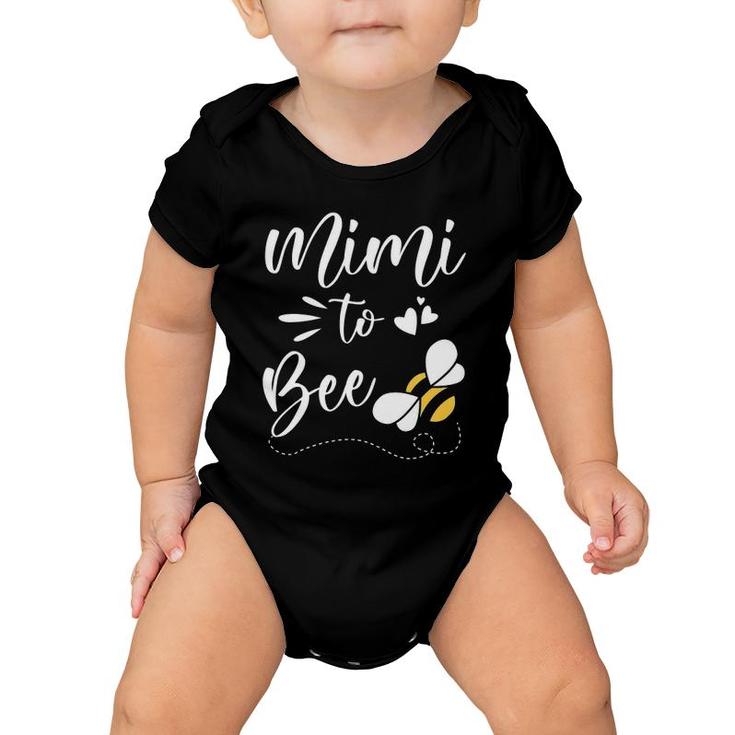 Mimi To Bee Funny Mother's Day Baby Onesie