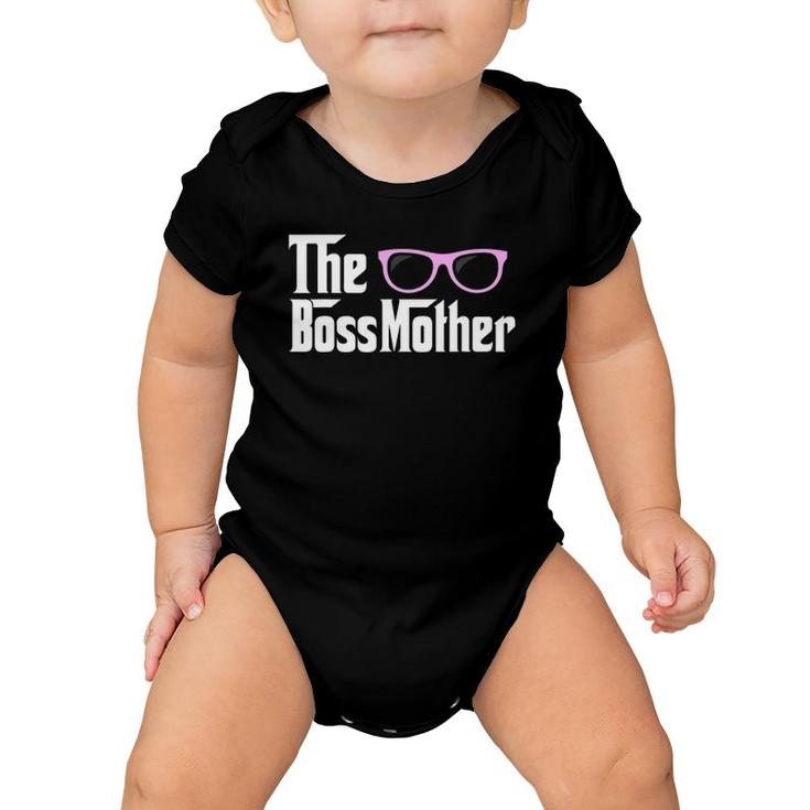 Mini Boss Tee Father Mother Son Daughter Baby Matching Baby Onesie