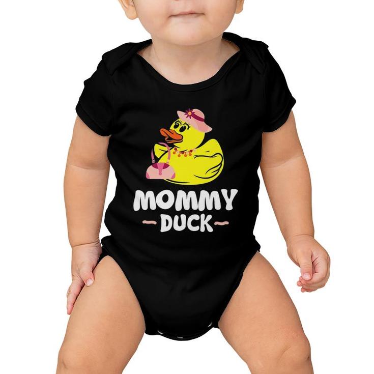 Mommy Duck Cute Mom Rubber Duck Baby Onesie