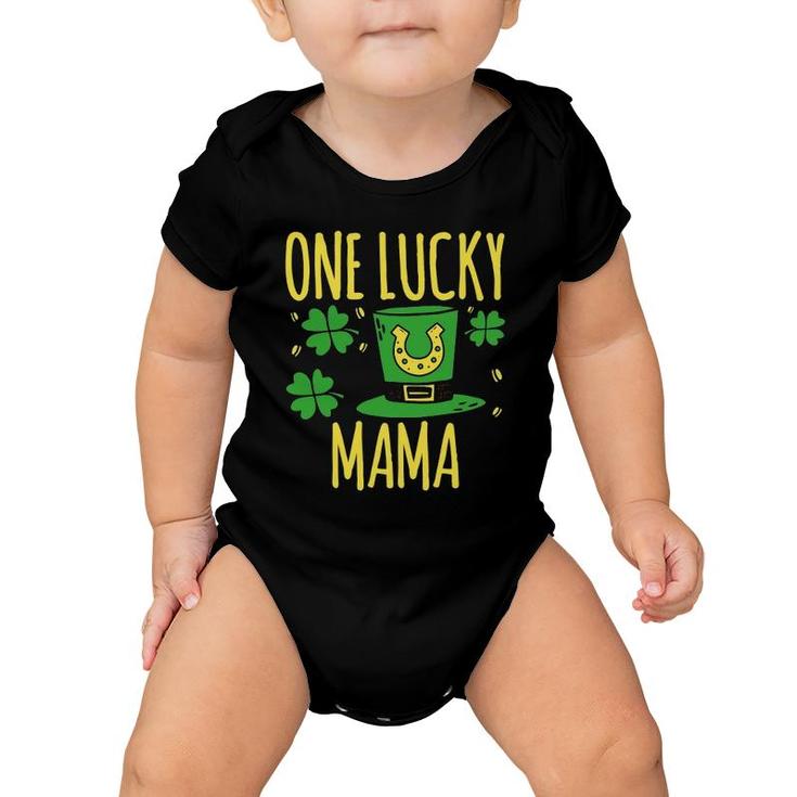 One Lucky Mama St Patrick's Day Lucky Mama Baby Onesie