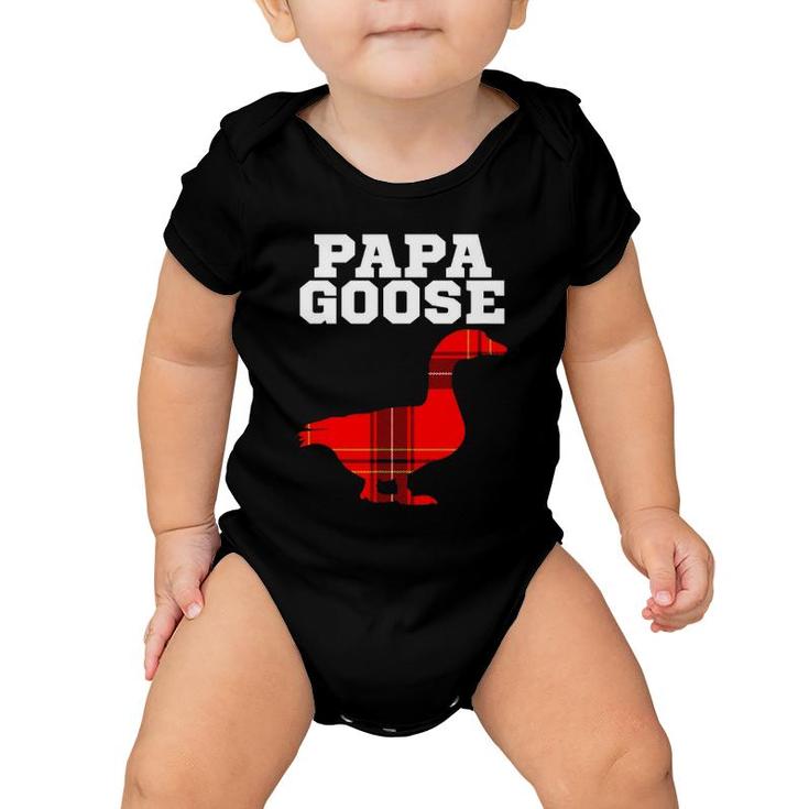Papa Goose Papa Goose Funny Father's Day Animal Baby Onesie