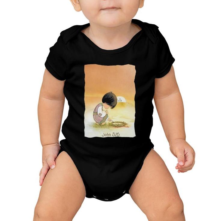 Precious Moments John 316 Share The Gift Of Love Baby Onesie