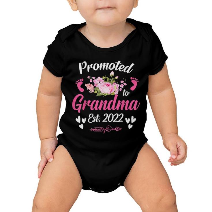 Promoted To Grandma 2022 Mother's Day Pregnancy 2022  Baby Onesie